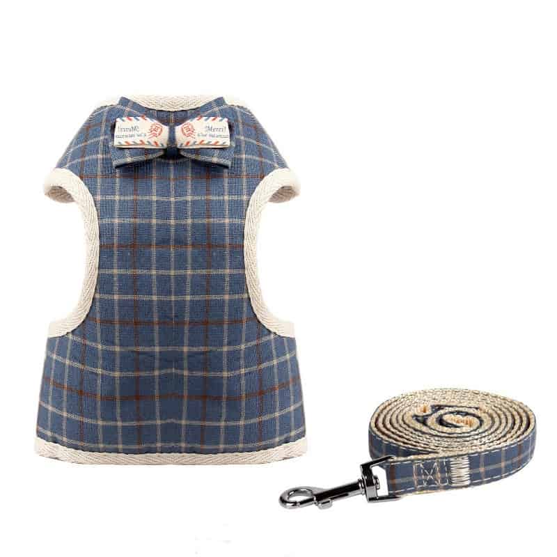 Yorkie Vest Harness and Leash Set