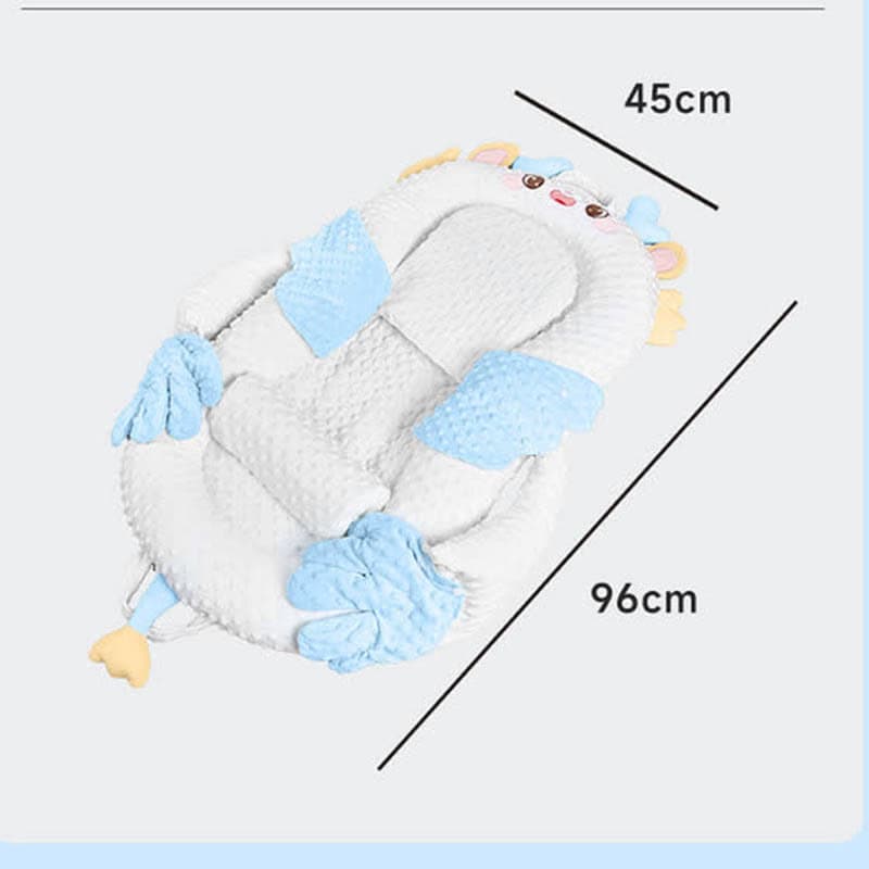 Soothing patting Yorkie bed size 37.8 x 17.7 in