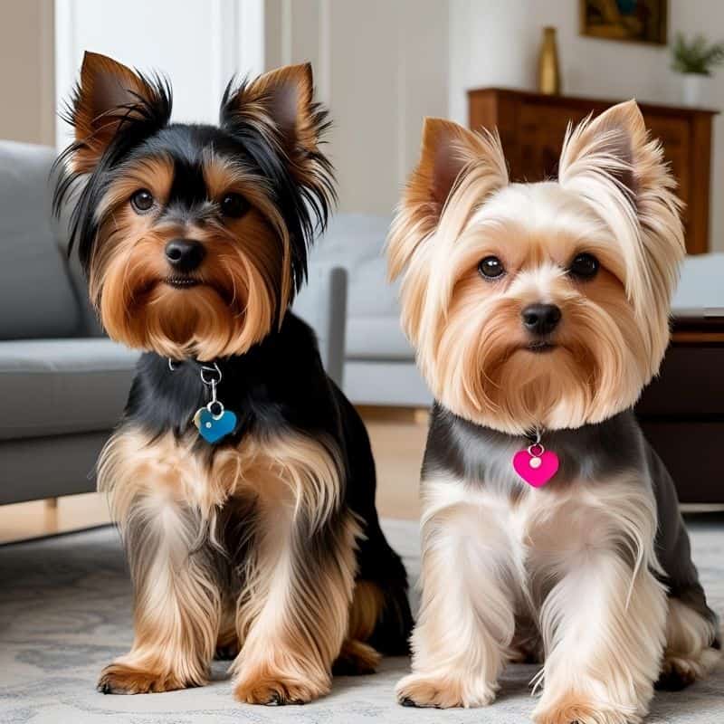 Yorkshire terrier colors