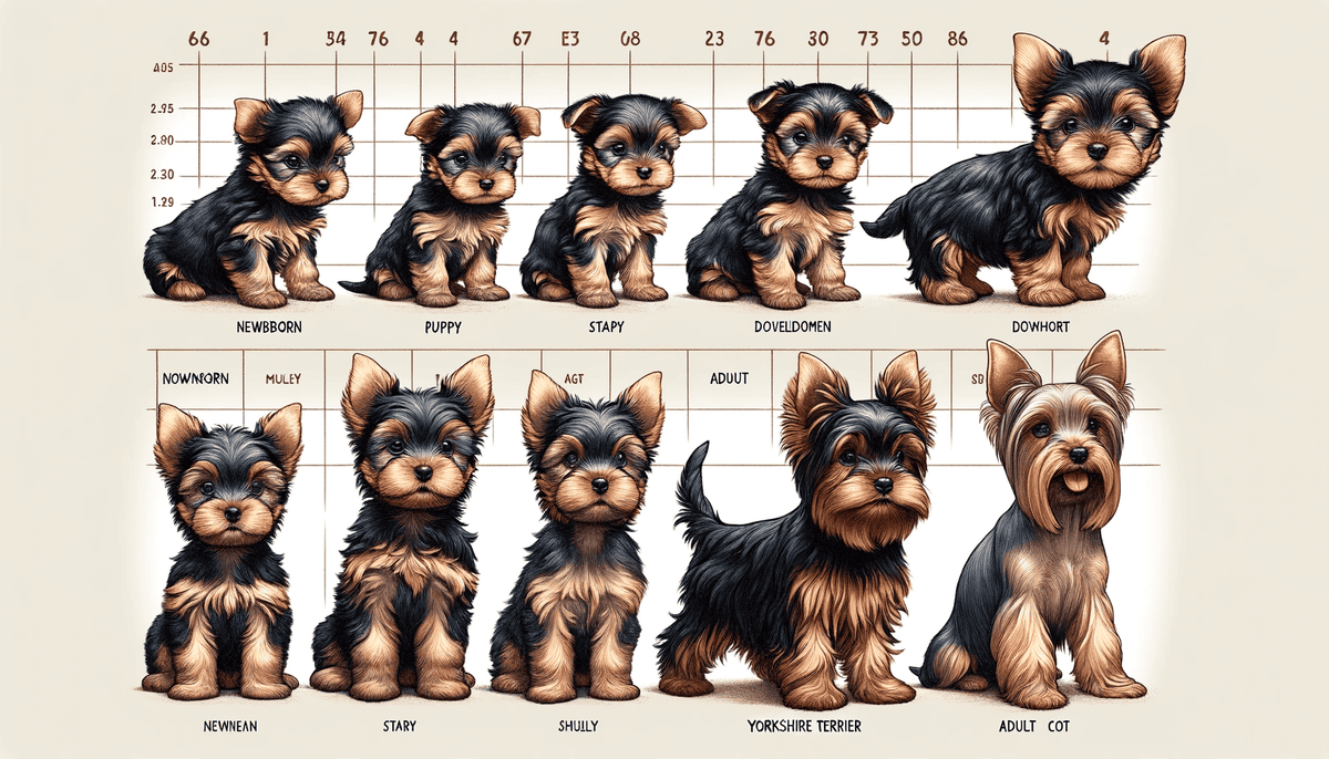 Yorkie Growth Chart Through Life Stages: Things To Know • Yorkies Gram