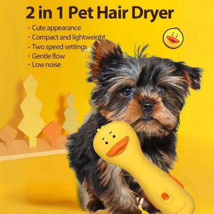 Yorkie Gram 2-in-1 Grooming Dryer