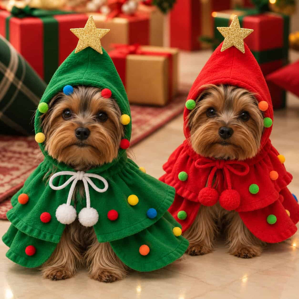 Yorkie Christmas Tree Costume