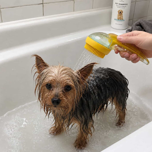 Yorkie Bathing Brush