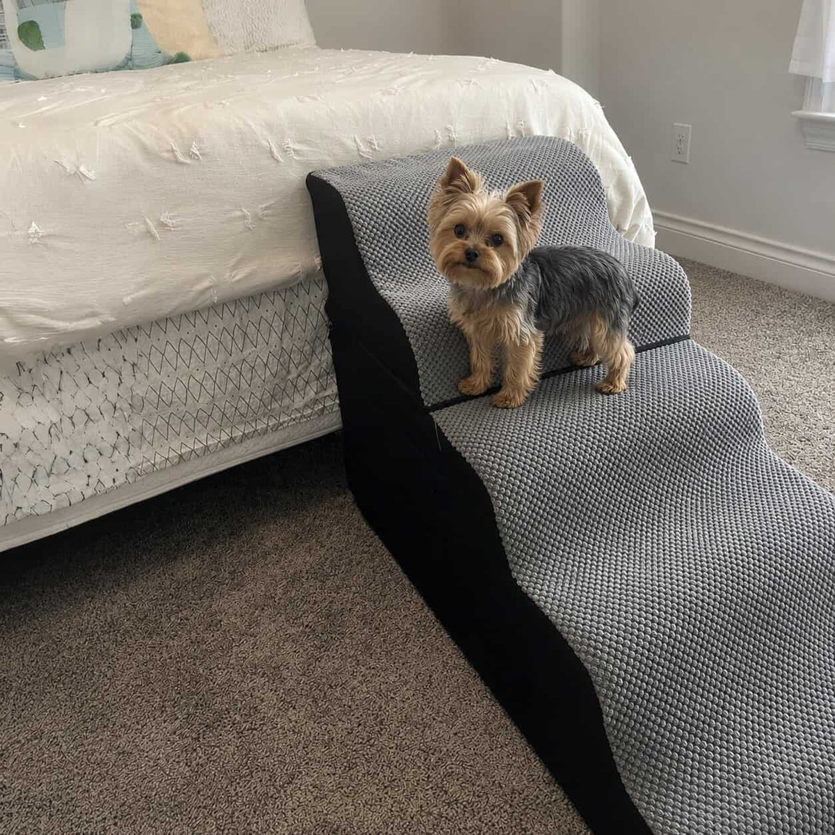 Anti-Slip Yorkie Stairs