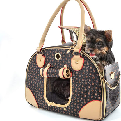 airplane friendly pet carrier yorkshire terrier luxury carrier bag