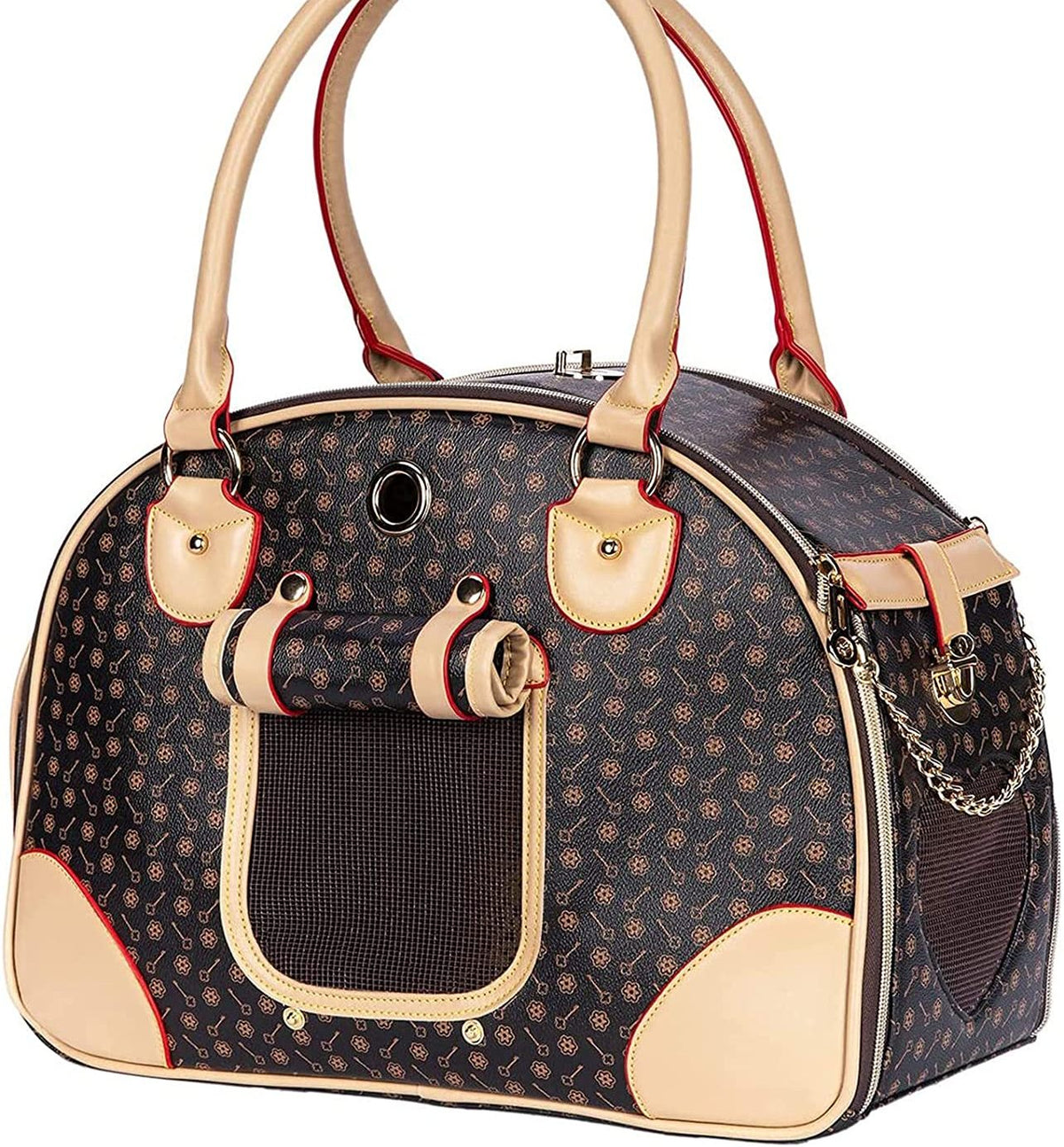 airplane friendly pet carrier yorkshire terrier luxury carrier bag