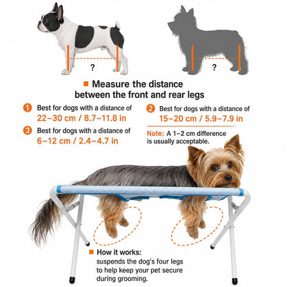 Yorkie Grooming & Bath Stand
