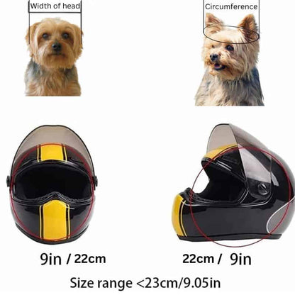 Small Dog Motorcycle Helmet