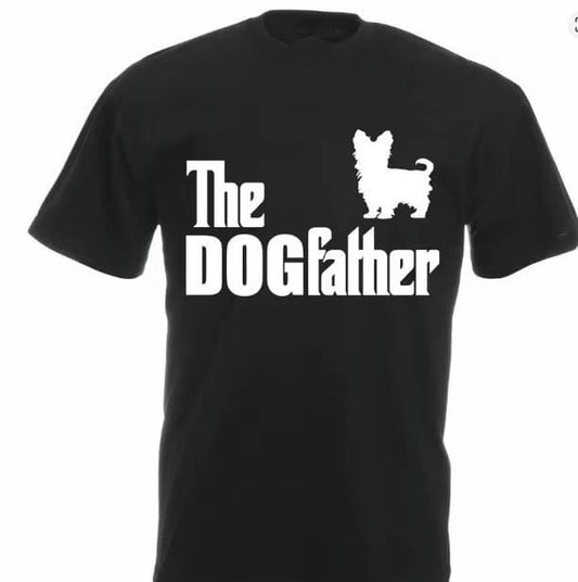 DOGFATHER yorkie t-shirt