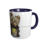 Double Navy Mug