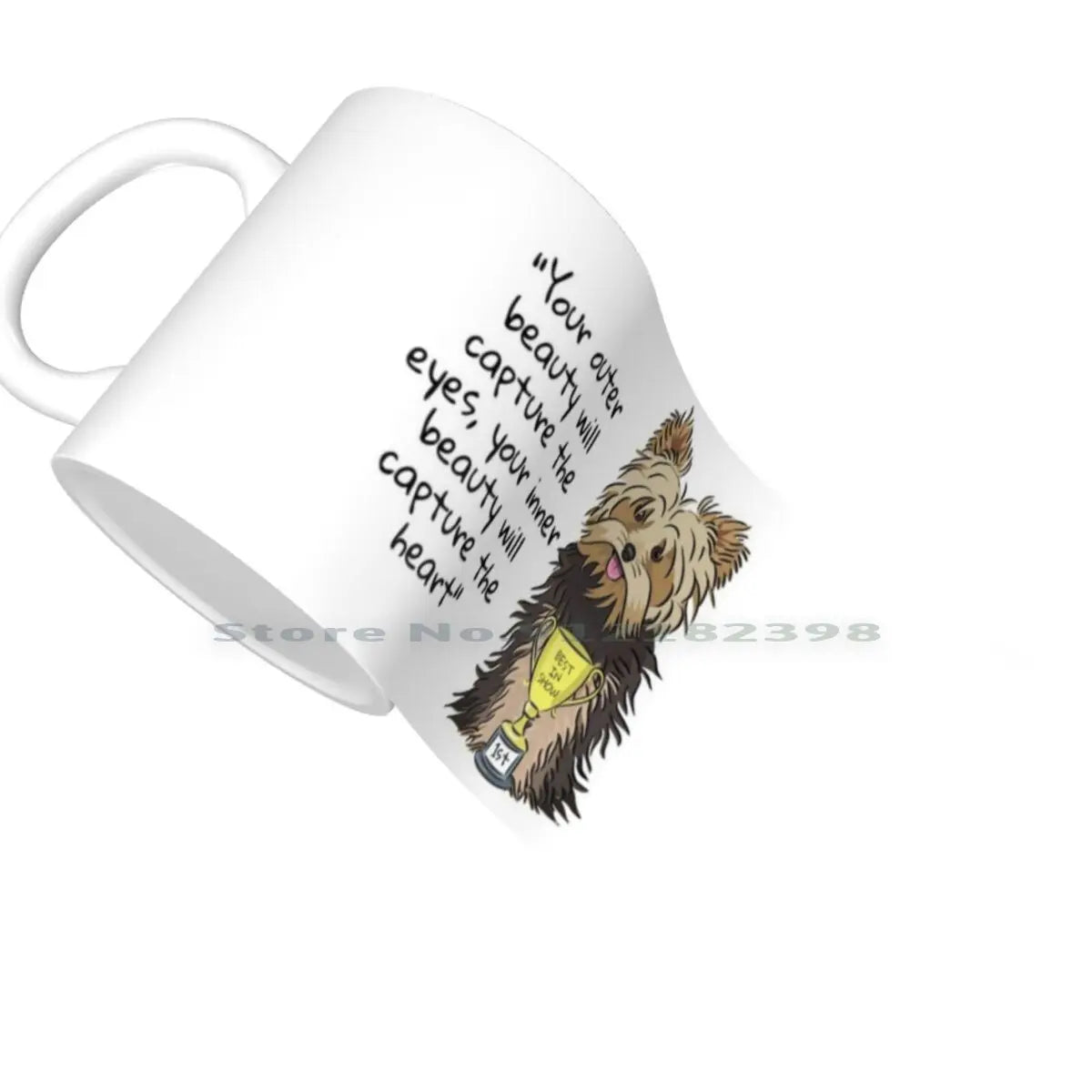 Inner Beauty Yorkie Mug