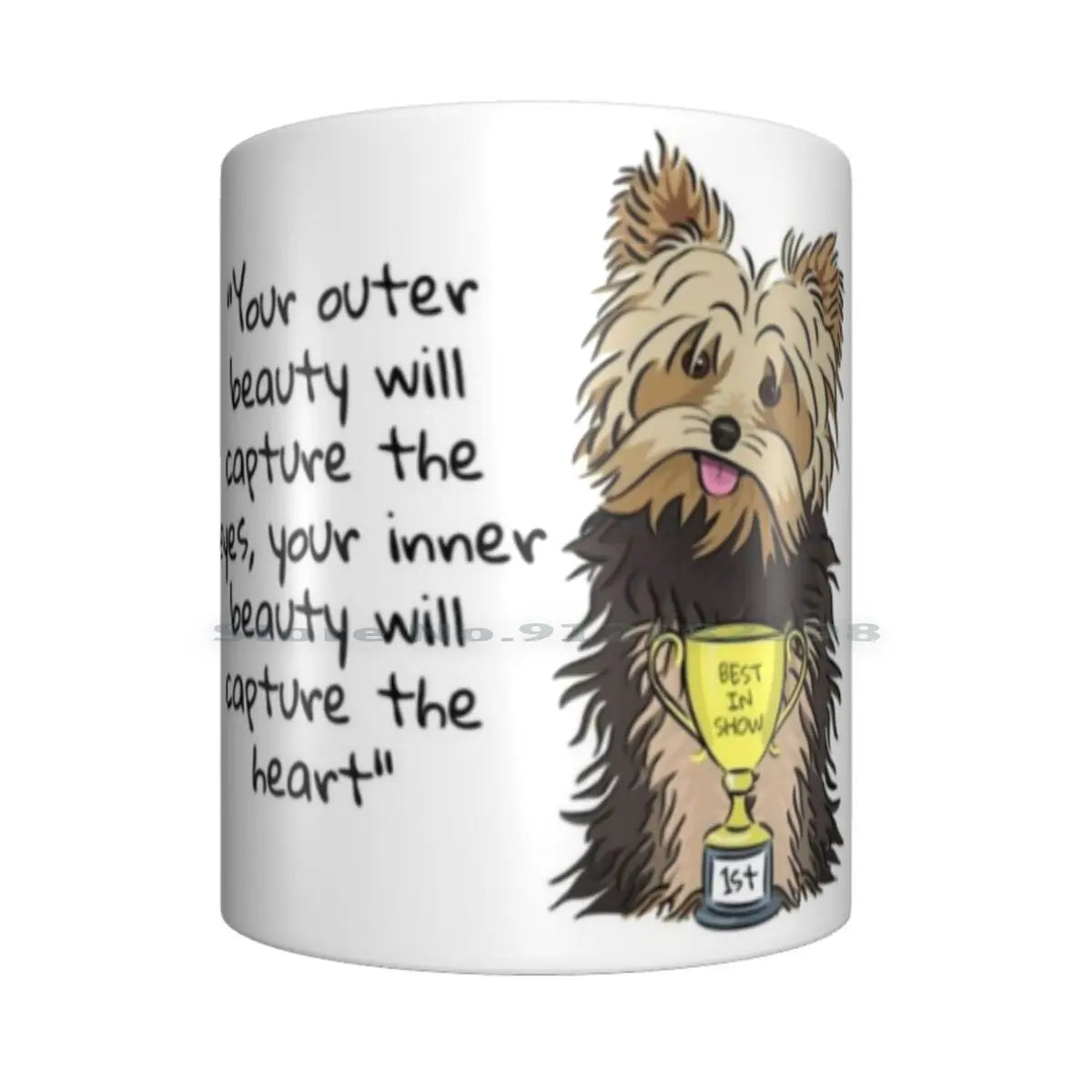 Inner Beauty Yorkie Mug