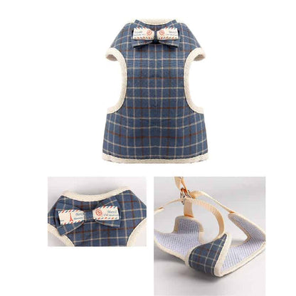 Yorkie Vest Harness and Leash Set