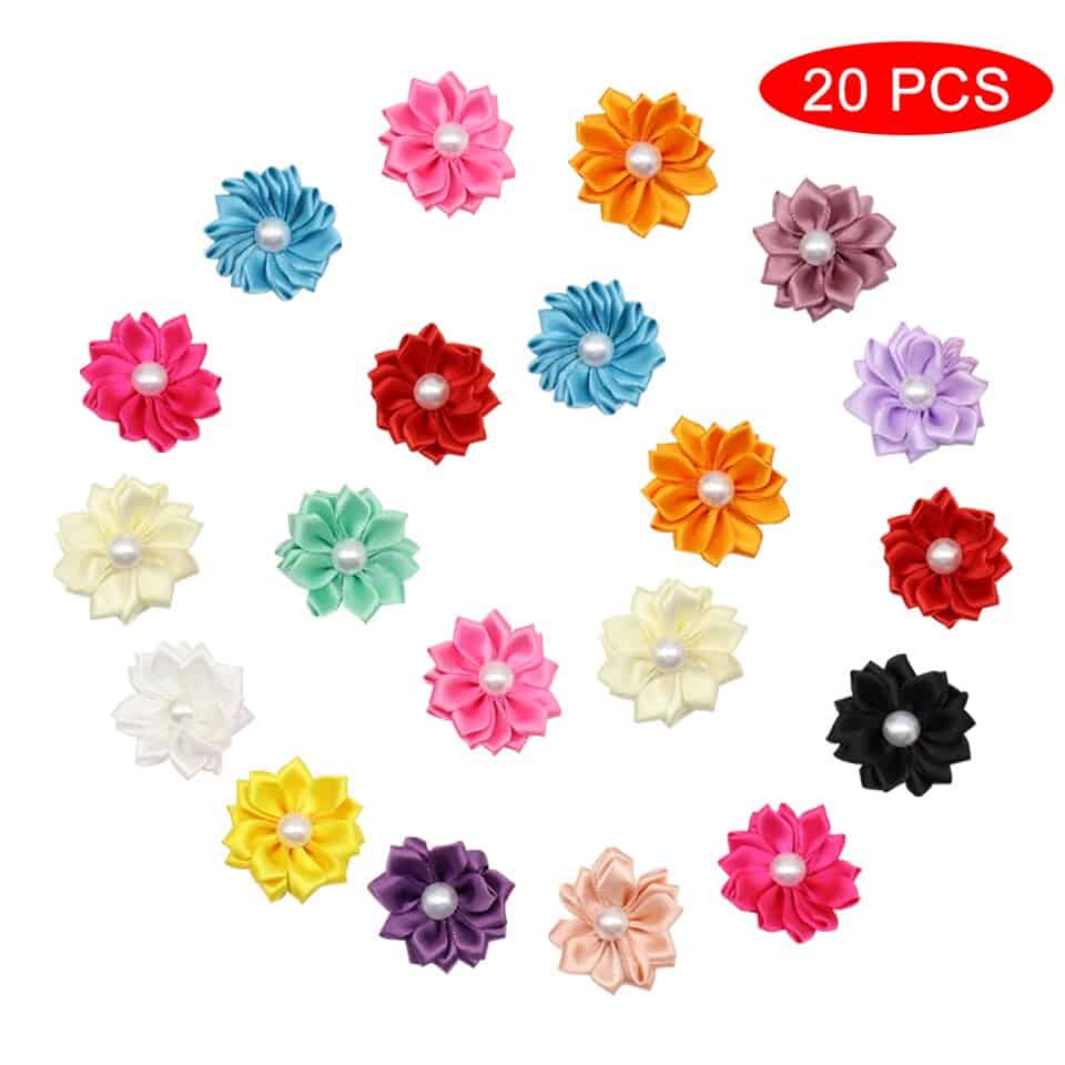 Pretty Little Yorkie Bows – 20pcs