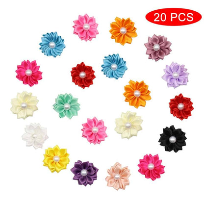 Pretty Little Yorkie Bows – 20pcs