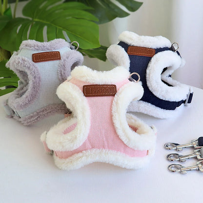 Snuggly Winter Yorkie Harness