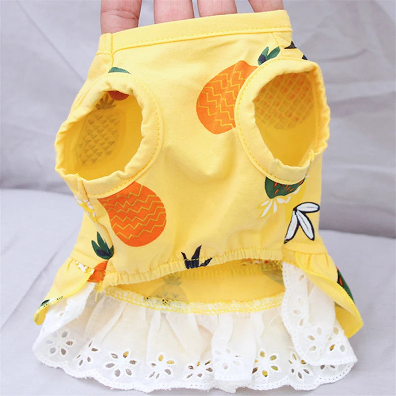 Summer Vibes Yorkie Dress