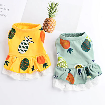 Summer Vibes Yorkie Dress