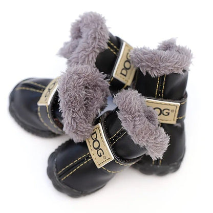 Winter Yorkie Shoes