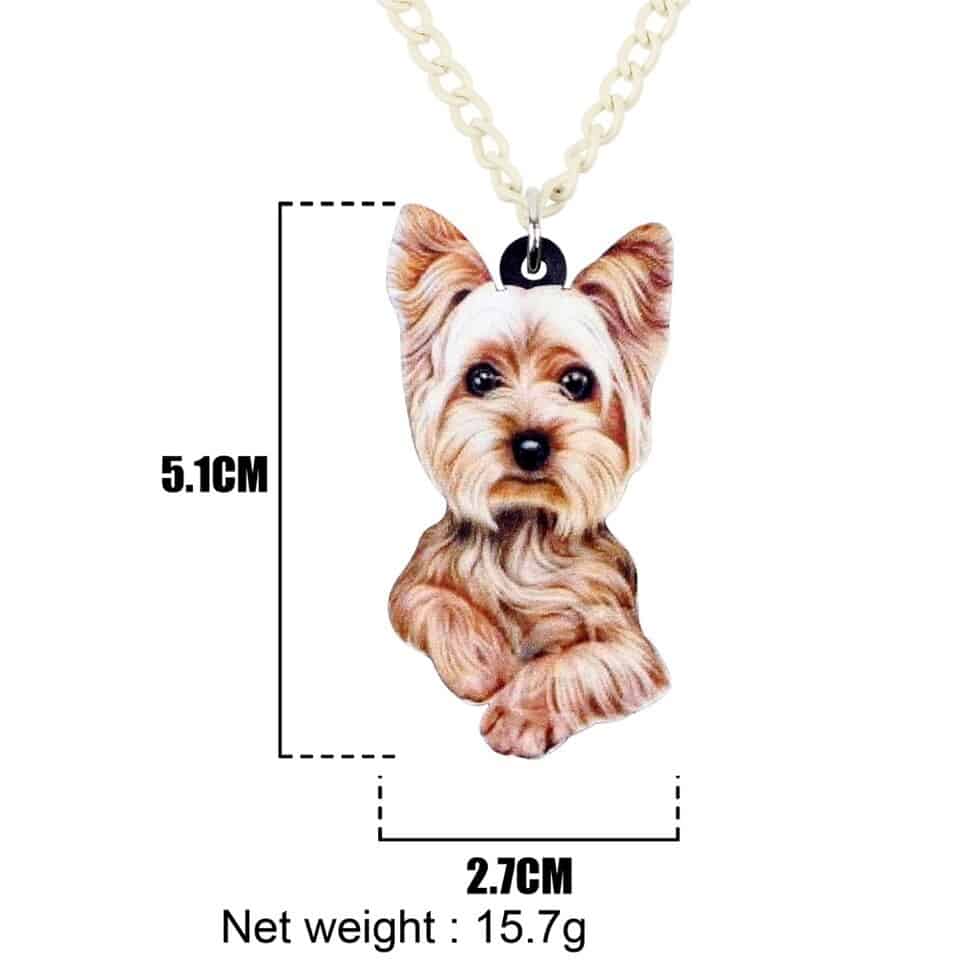 Yappy Yorkie Necklace