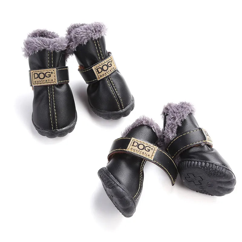 Winter Yorkie Shoes