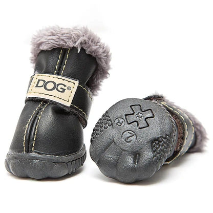 Winter Yorkie Shoes