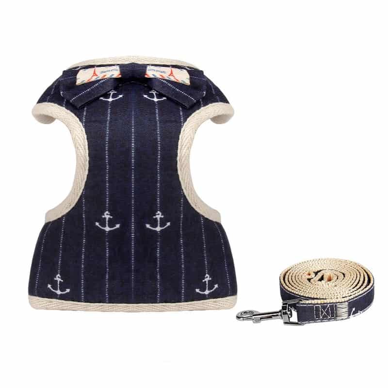 Yorkie Vest Harness and Leash Set