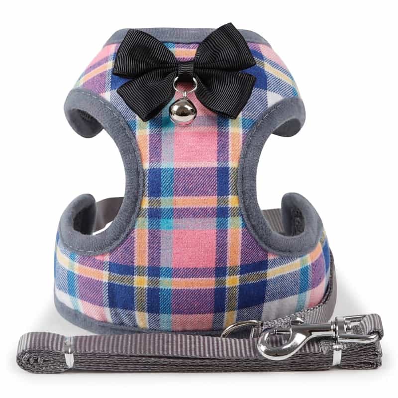 Yorkie Vest Harness and Leash Set
