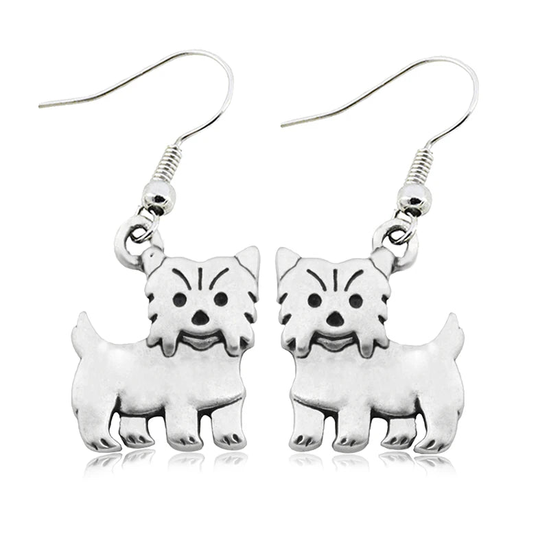 Yorkie Earrings