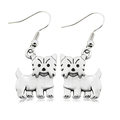 Yorkie Earrings