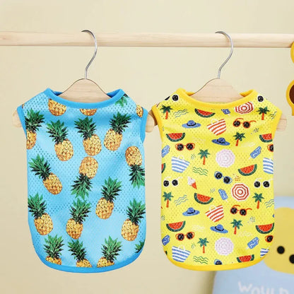 Tropical Vibes Yorkie Vest