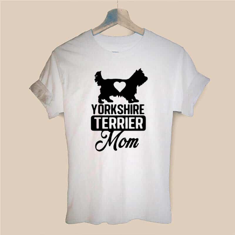 Heartbeat Yorkie T-shirt