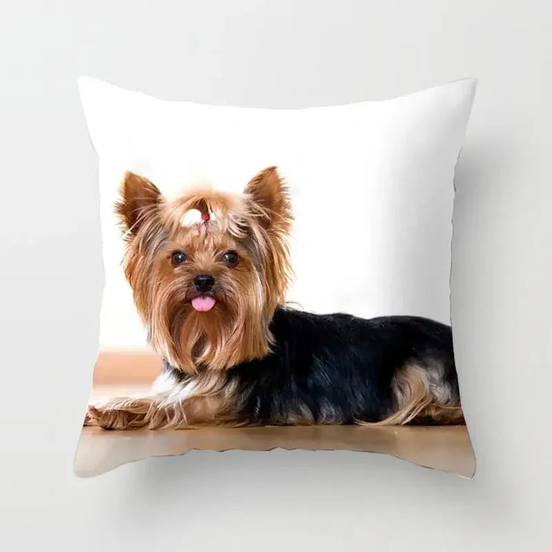 Yorkie Decor Pillow Case - image 35