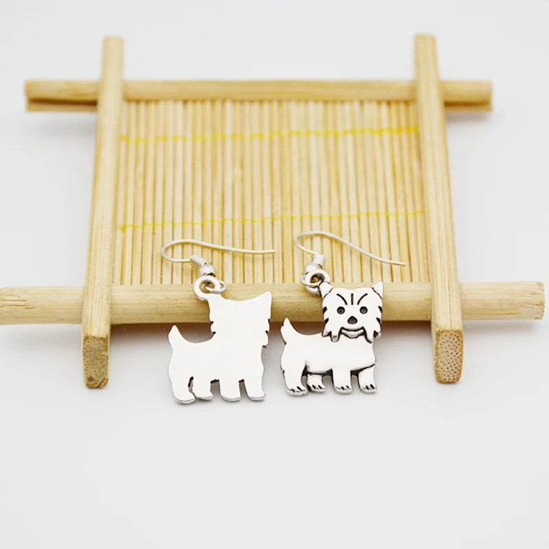 Yorkie Earrings
