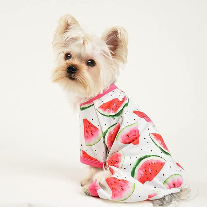 Cotton Yorkie Pajamas