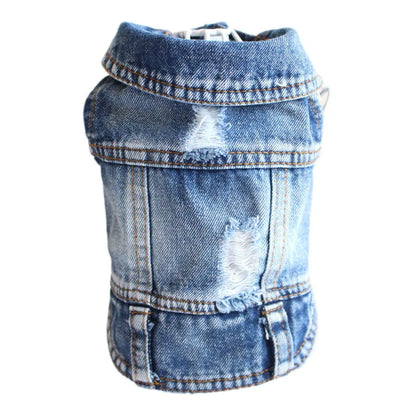 Denim Yorkshire Terrier Vest - image 15