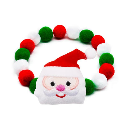 Christmas Yorkie Collar
