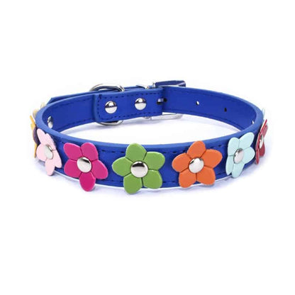 Flowers Yorkshire Terrier Collar