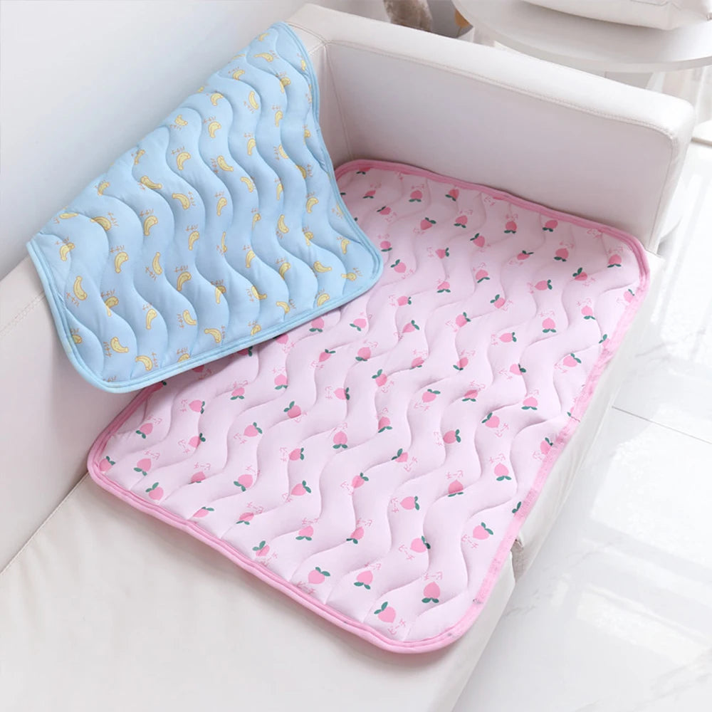 Summer Cooling Yorkie Mat