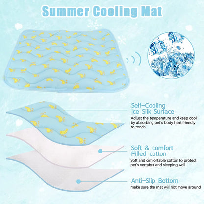Summer Cooling Yorkie Mat