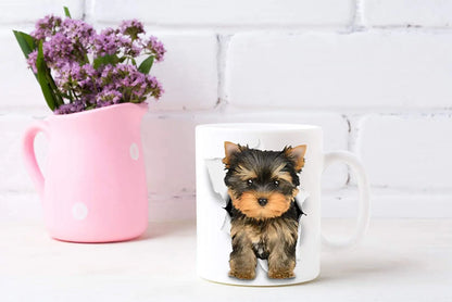 Cute Yorkshire Terrier Mug