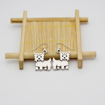 Yorkie Earrings