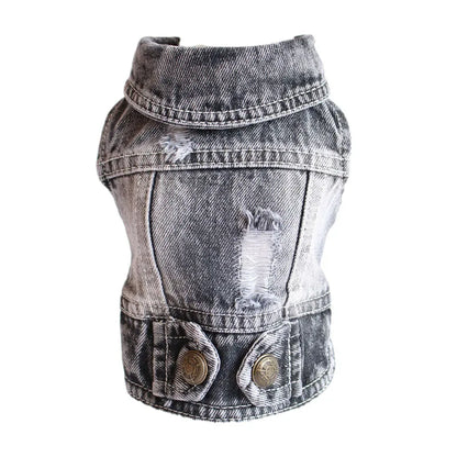Denim Yorkshire Terrier Vest - image 13