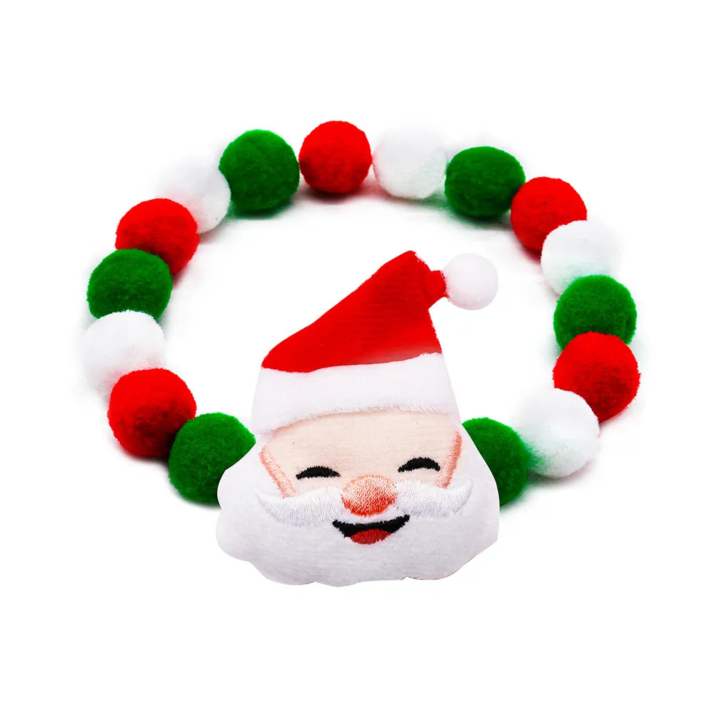 Christmas Yorkie Collar