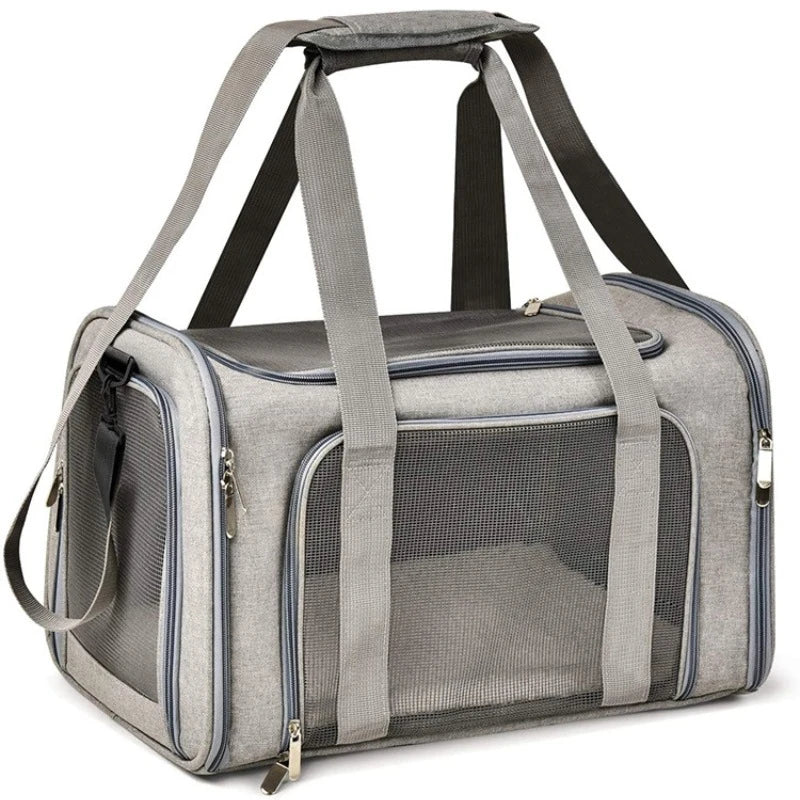 mesh yorkie carrier bag