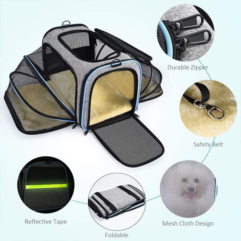 Expandable Yorkie Carrier