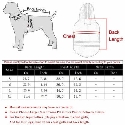 Reflective Safety Yorkie Raincoat