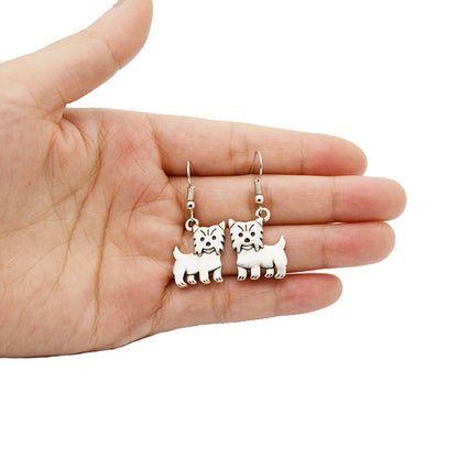 Yorkie Earrings