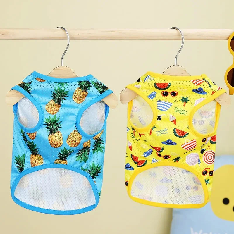 Tropical Vibes Yorkie Vest