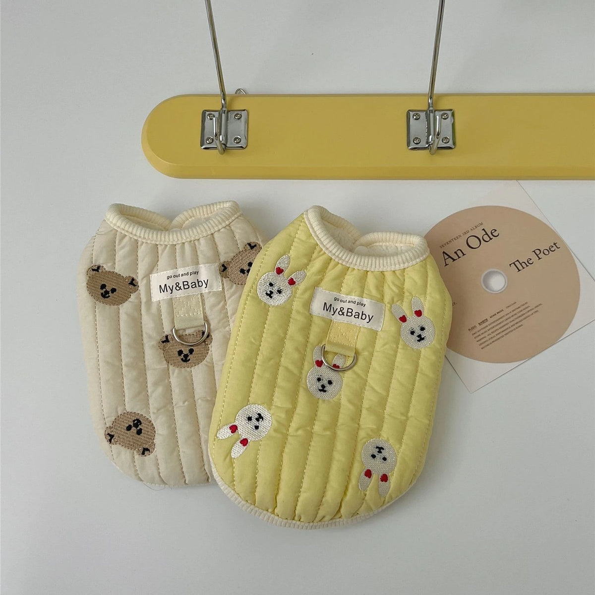 Padded Teddy Yorkie Vest